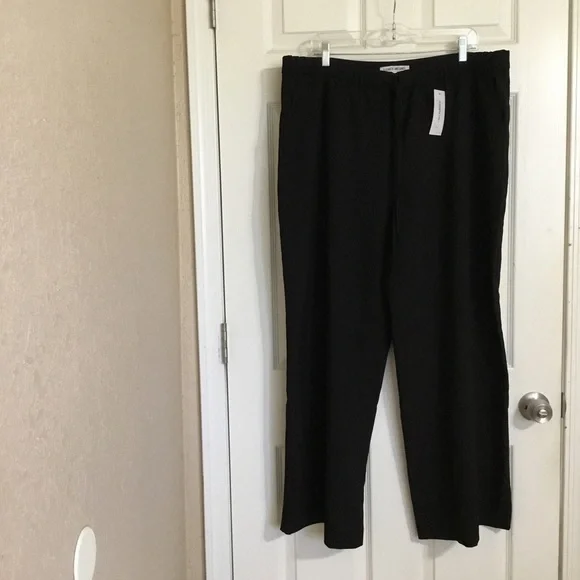 Elizabeth and James Pants & Jumpsuits | Elizabeth and James Black Flowy Pants Size XXL Nwt | Color: Black | Size: XXL | Macrinafelix's Closet